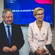 Marek Michalik, prezes ŁSSE S.A. oraz Agnieszka Sygitowicz, wicprezes ŁSSE S.A.