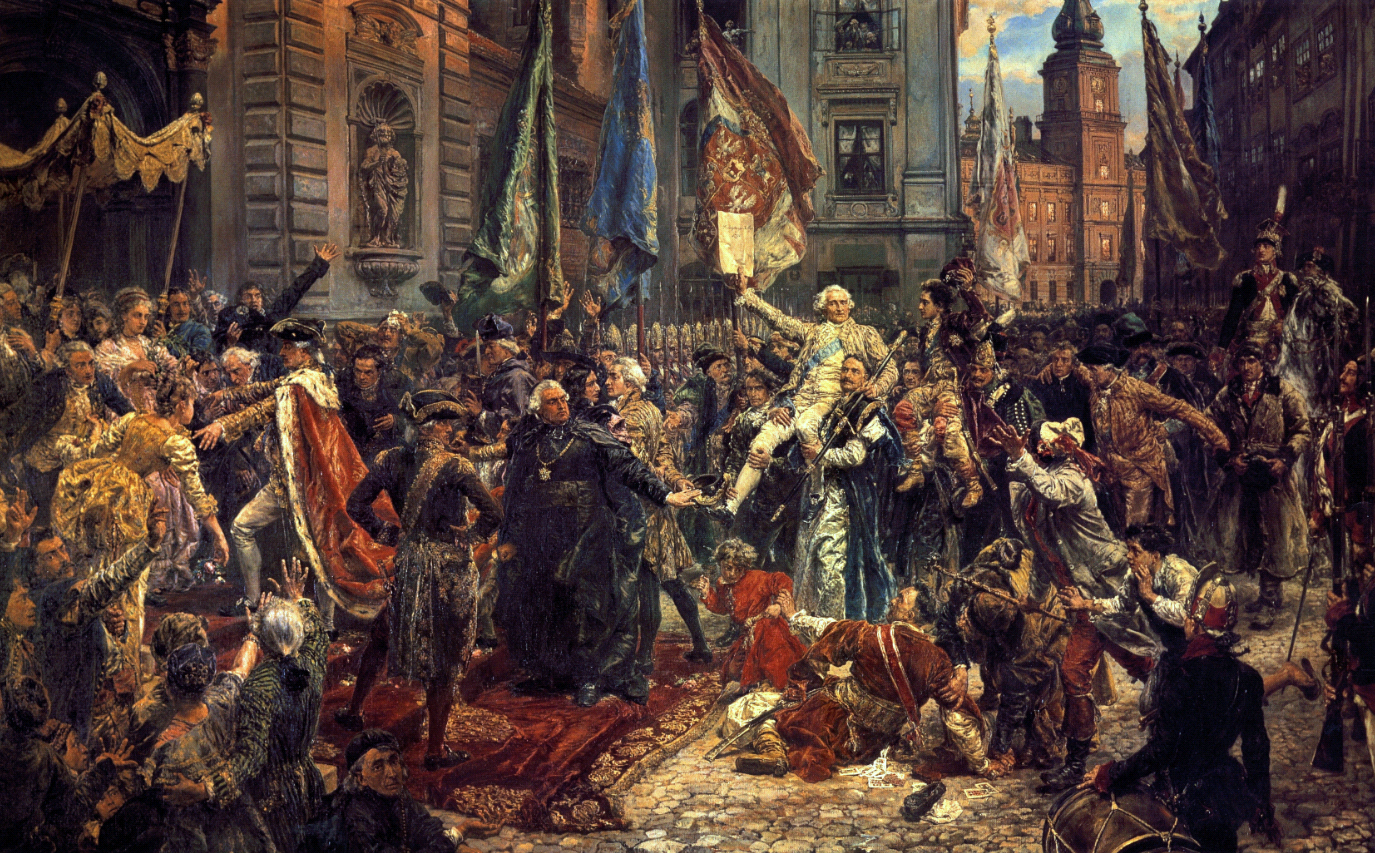 Przemawiając głosem anonimowego posła Sejmu Wielkiego językiem z jego epoki