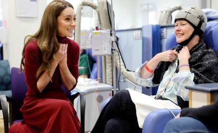 Księżna Walii podczas wizyty w Royal Marsden