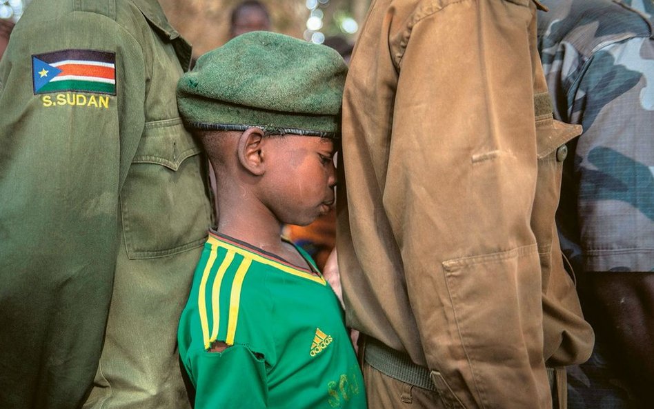 Dziecko-żołnierz w Sudanie