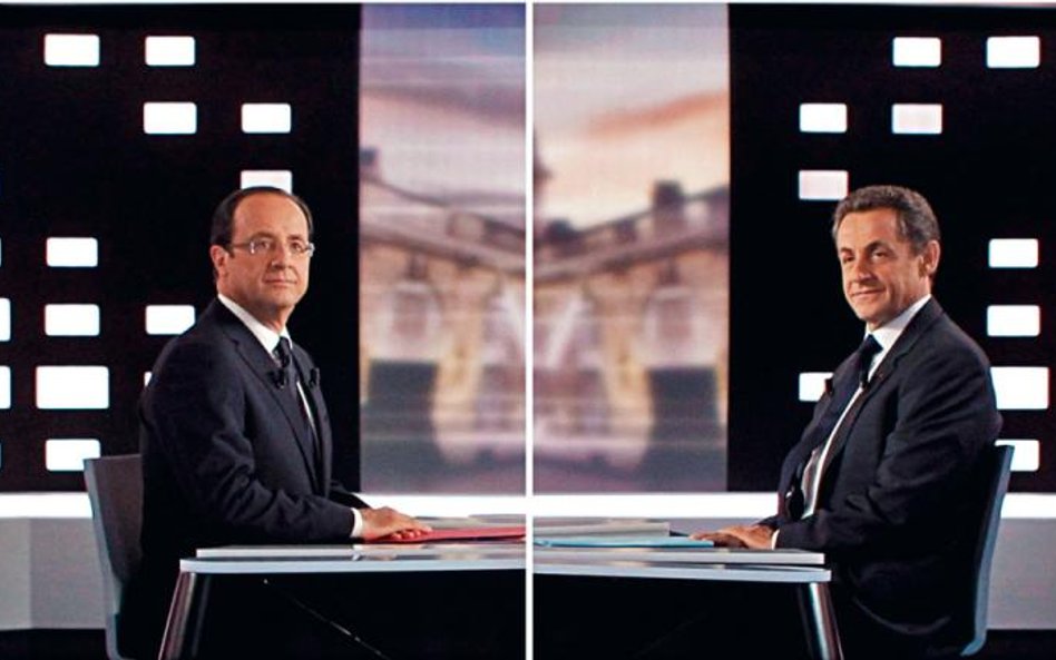 Nicolas Sarkozy jest lepszym mówcą, ale podczas ostatniej debaty telewizyjnej nie zdołał zadać decyd