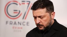 Prezydent Ukrainy Wołodymyr Zełenski