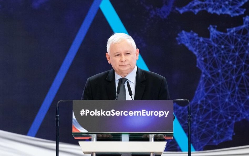 Prezes PiS Jarosław Kaczyński