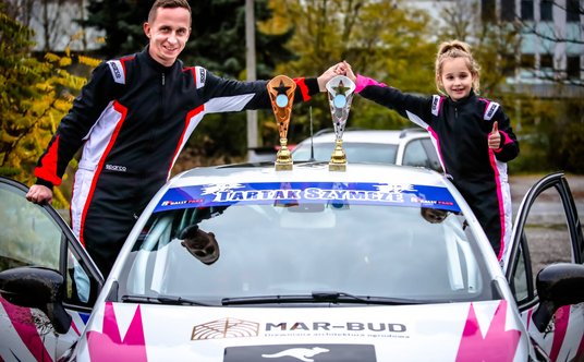 Martyna Błanik ze swoim tatą Marcinem Błanikiem