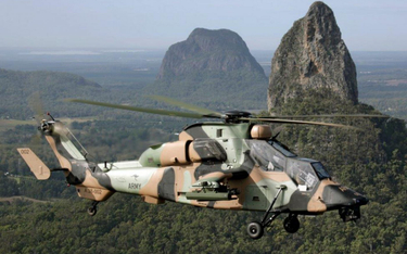 Australijski śmigłowiec bojowy Tiger ARH. Fot./ Departament Obrony Australii.