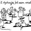 Komentarz rysunkowy. Z dyskusją wesoło