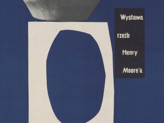 Henryk Tomaszewski "Moore. Wystawa rzeźb Henry Moore'a", 1959