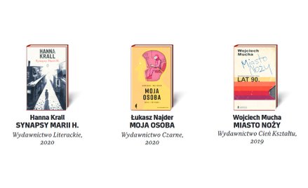 Hanna Krall - SYNAPSY MARII H.- Wydawnictwo Literackie, 2020. Łukasz Najder - MOJA OSOBA - Wydawnict