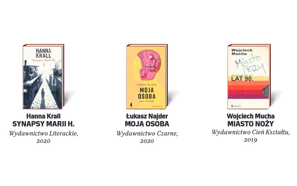 Hanna Krall - SYNAPSY MARII H.- Wydawnictwo Literackie, 2020. Łukasz Najder - MOJA OSOBA - Wydawnict