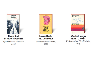 Hanna Krall - SYNAPSY MARII H.- Wydawnictwo Literackie, 2020. Łukasz Najder - MOJA OSOBA - Wydawnict