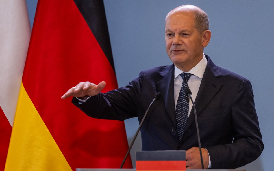 Kanclerz Niemiec Olaf Scholz