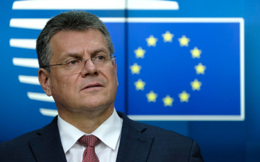 Maroš Šefčovič to unijny komisarz ze Słowacji