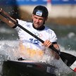 Igrzyska Olimpijskie Paryż 2024. Polak Grzegorz Hedwig w finałowej rywalizacji slalomu C1 w kajakars
