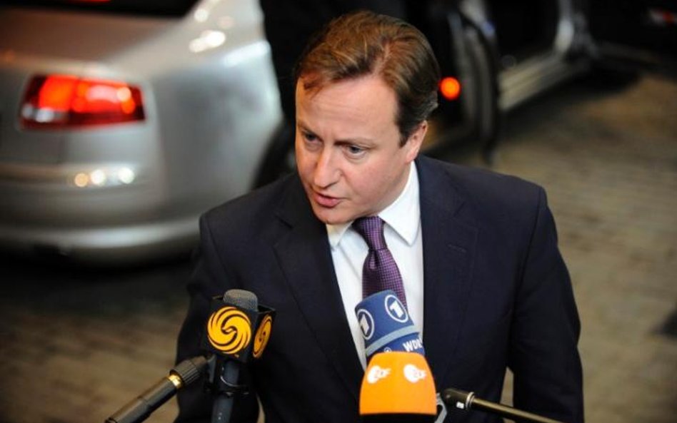 Premier Wielkiej Brytanii David Cameron