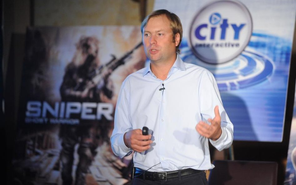 Marek Tymiński, prezes City Interactive