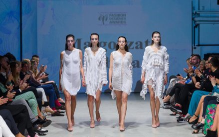 Pokaz finałowej kolekcji laureatki III miejsca Małgorzaty Soboty