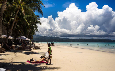 Biała Plaża na filipińskiej wyspie Boracay