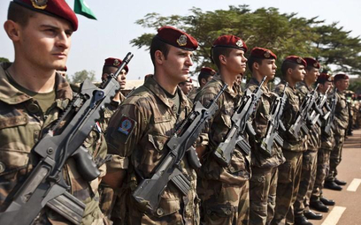 Francuscy żołnierze jako wsparcie wojskowe dla Republiki Środkowoafrykańskiej