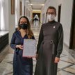 Marcelina Zawisza i Magdalena Biejat