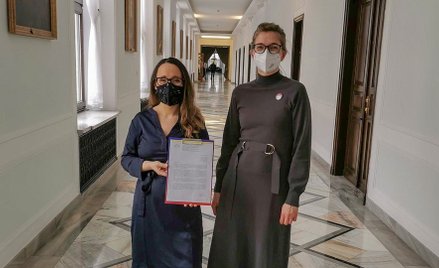 Marcelina Zawisza i Magdalena Biejat