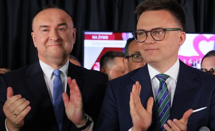 Michał Kobosko i Szymon Hołownia