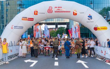 W 34. edycji biegu wzięło udział 12 tysięcy uczestników