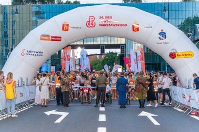 W 34. edycji biegu wzięło udział 12 tysięcy uczestników