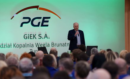 Dariusz Marzec, prezes PGE, z wizytą w Kompleksie Turów