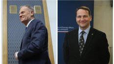 Donald Tusk i Radosław Sikorski