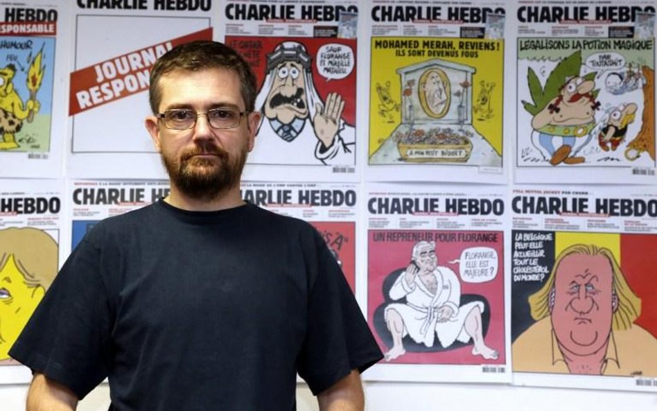 Charb - wydawca tygodnika "Charlie Hebdo", zabity w ataku 7 stycznia