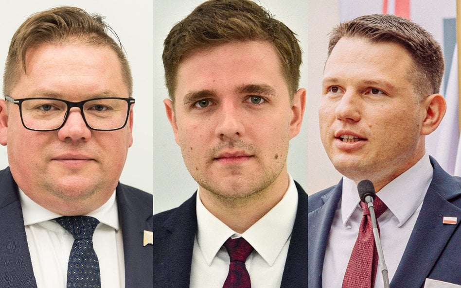 Od lewej: Sławomir Ćwik (Centrum) w akcjach ulokowane miał na koniec 2025 r. ponad 3,1 mln zł. Rober