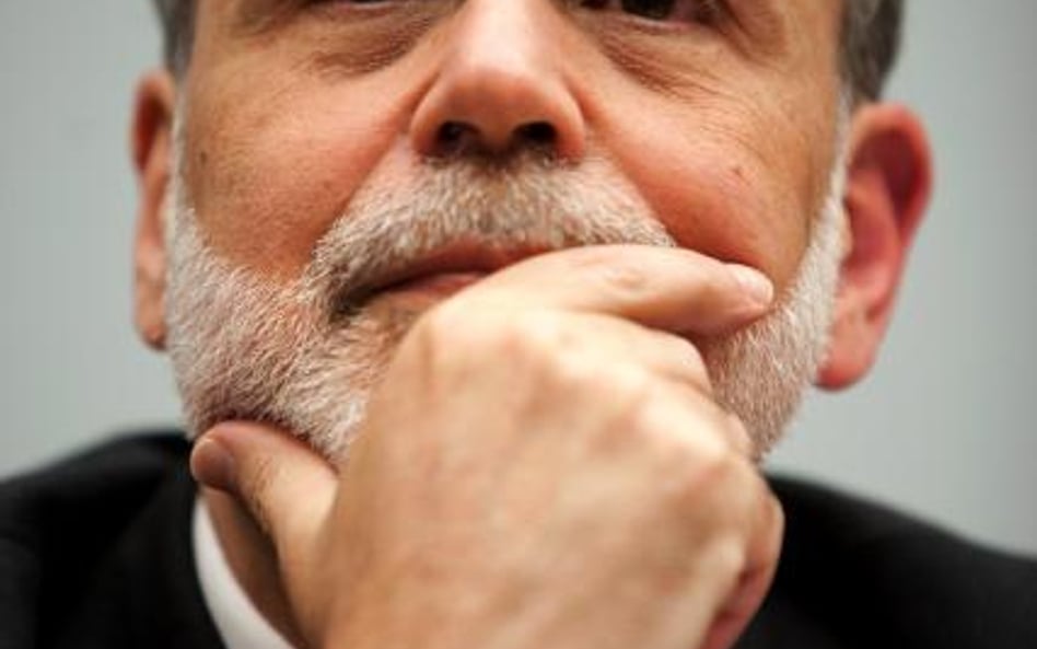 Prezes Rezerwy Federalnej Ben Bernanke fot. Bloomberg