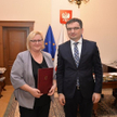 Małgorzata Manowska z ministrem Zbigniewem Ziobro
