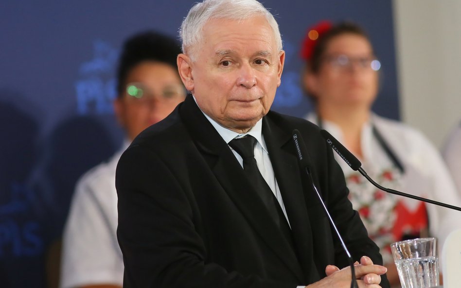 Prezes Prawa i Sprawiedliwości Jarosław Kaczyński