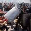 Centrum Kijowa – nacjonaliści protestują przeciwko zmianom w konstytucji kraju