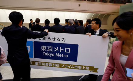 Udany debiut Tokyo Metro. Największe IPO w Japonii od sześciu lat