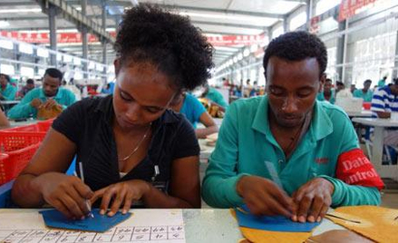 Etiopia tworzy miejsca pracy