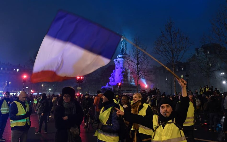 4600 firm straciło na protestach „żółtych kamizelek”