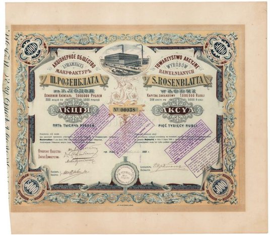 15 tys. zł kosztuje dekoracyjna akcja o wymiarach 39 na 42 cm.