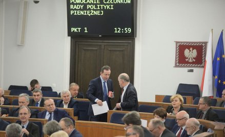 Wybory członków Rady Polityki Pieniężnej w trakcie posiedzenia Senatu