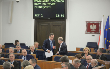 Wybory członków Rady Polityki Pieniężnej w trakcie posiedzenia Senatu