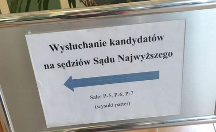 Wysłuchanie kandydatów na sędziów Sądu Najwyższego