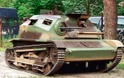 Czołg TK-S odbudowany przez firmę Zbigniewa Nowosielskiego