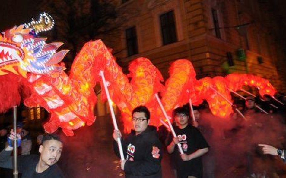 Z nadzieją przywitali rok smoka