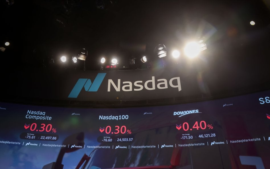 Indeks Nasdaq w okolicy kluczowego wsparcia