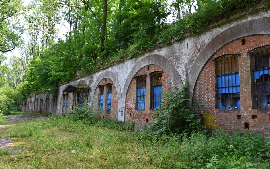 Na rewitalizację czeka jeszcze wiele obiektów. Na zdjęciu Fort Rajsko