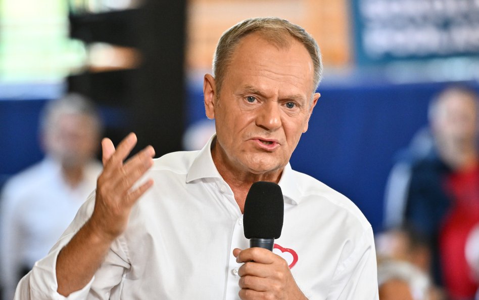 Przewodniczący Platformy Obywatelskiej Donald Tusk