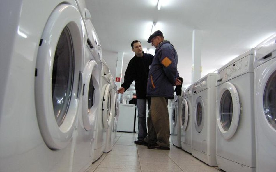 Mniej chętnych na nowe pralki