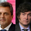 Sergio Massa i Javier Milei