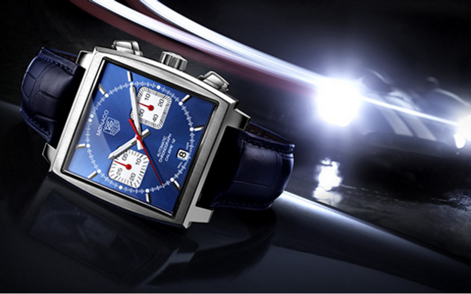 Przedstawiciele marki TAG Heuer z koncernu LVMH mówią o dwucyfrowym wzroście swojej sprzedaży do sal